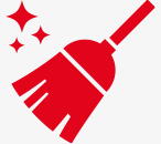 お掃除にお伺いします